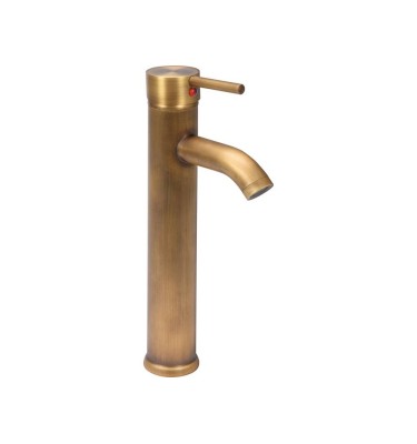 BATERIA UMYWALKOWA WYSOKA RETRO BRONZE 2 75837 Fala