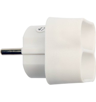 Rozgałęźnik 2 gniazda płaskie 72400 Vorel