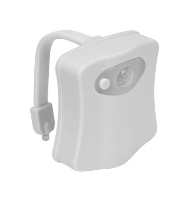 LAMPKA LED RGB DO PODŚWIETLANIA MUSZLI WC Z CZUJNIKIEM RUCHU I ŚWIATŁA 75455 Fala