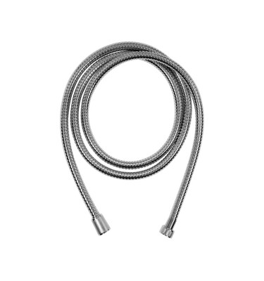 WĄŻ PRYSZNICOWY 2.0M WZMOCNIONY PODWÓJNY SPLOT CHROMOWANY 75649 Fala