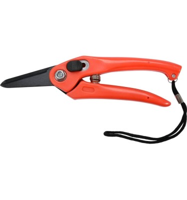 SEKATOR OGRODOWY 190m Z BLOKADĄ, Z PROSTYM OSTRZEM 50mm Toya