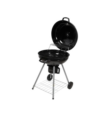 Grill ogrodowy węglowy okrągły z pokrywą, średnica 57cm 99584 Toya