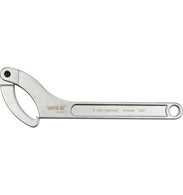 KLUCZ HAKOWY Z NOSKIEM, PRZEGUBOWY 120-180 MM YT-01674 YATO