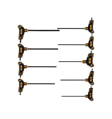ZESTAW KLUCZ TRZPIENIOWYCH TORX imbus Z RĘKOJEŚCIĄ 9szt