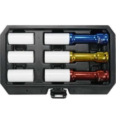 ZESTAW NASADKI DŁUGIE Udarowe do ALUFELG 1/2 Yato