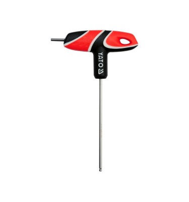 Klucz trzpieniowy imbusowy hex (z kulką) z rękojeścią 3mm