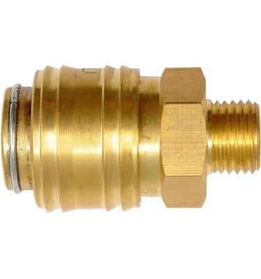 SZYBKOZŁĄCZE MOSIĘŻNE 1/4, GWINT ZEWNĘTRZNY 1/4 YT-24094 YATO