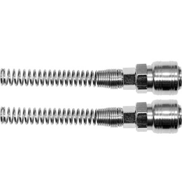 SZYBKOZŁĄCZE F ZE SPRĘŻYNĄ NA WĄŻ 6X10mm 2 SZTUKI YT-24101 YATO