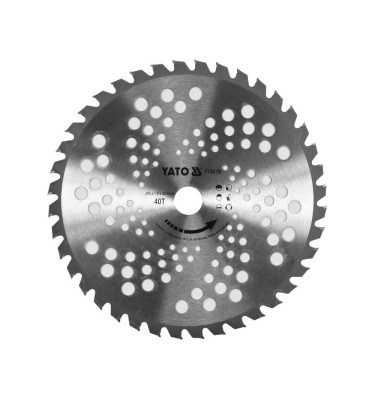 TARCZA KOSY SPALINOWEJ 255 mm WIDIOWA CHWASTY Yato