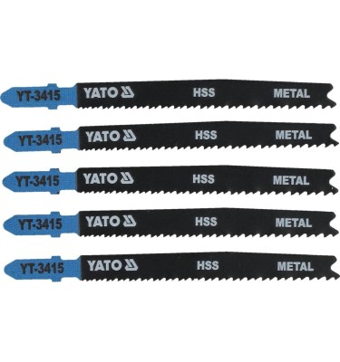 Brzeszczot do wyrzynarki typ t, 24-10 tpi, do metalu, 5 szt YT-3415 YATO