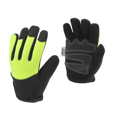 RĘKAWICE ROBOCZE WZMOCNIONE OBSŁUGA SMARTFONA R. 8