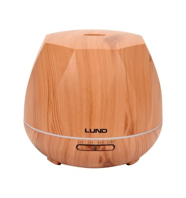 DYFUZOR ZAPACHU NAWILŻACZ 500ml DREWNO LED + PILOT