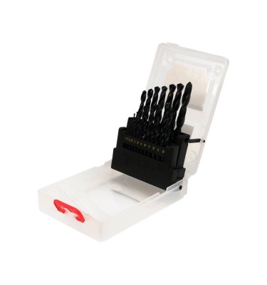 ZESTAW WIERTEŁ DO METALU HSS 19SZT 1-10MM