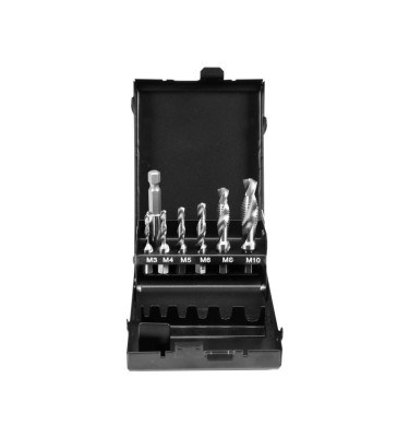 ZESTAW WIERTŁA-GWINTOWNIKI M3-M10 7SZT. HEX Yato