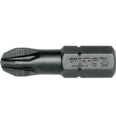 Końcówki wkrętakowe 1/4x25 mm, pz3, 50 szt YT-7812 YATO