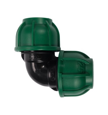 Kolanko do rur PE 90° 25 x 25mm