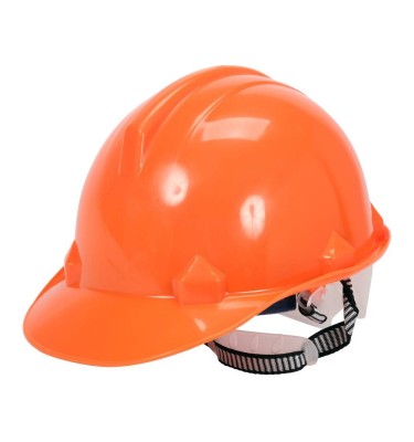 KASK OCHRONNY ROBOCZY BUDOWLANY POMARAŃCZOWY