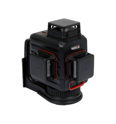 POZIOMICA LASEROWA 360° LASER KRZYŻOWY 3D + uchwyt