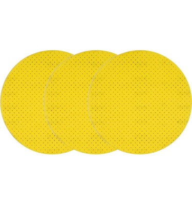 Krążek ścierny, dysk perforowany P220 o średnicy 225mm 3szt Yato