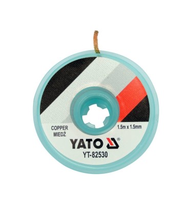 Taśma rozlutownicza plecionka miedziana 1.5mm x 1,5m
