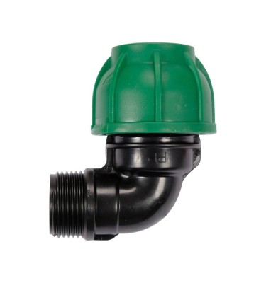 Kolanko PP 90° GZ 32 mm x 1"