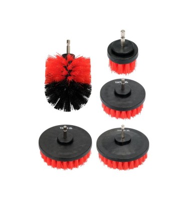 Zestaw szczotek na wiertarkę 5szt hex