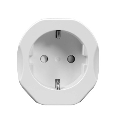 ADAPTER PODRÓŻNY Z EUROPEJSKIM GNIAZDEM I ANGIELSKĄ WTYCZKĄ, EUROPA - UK