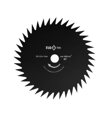 TARCZA ZĘBY UKOŚNE DO KOSY 250/25,4MM