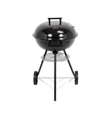 GRILL WĘGLOWY OKRĄGŁY Z POKRYWĄ 41CM