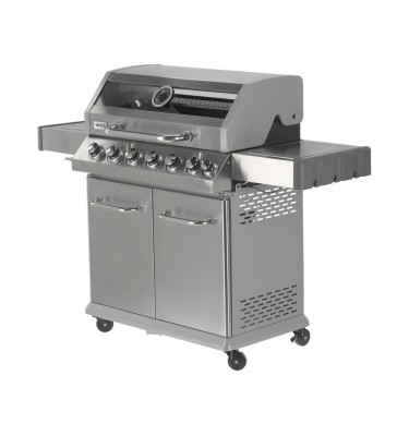 GRILL GAZ. 6+1 S.NIERDZ. 20,5KW, Z SZYBĄ