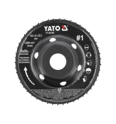 FREZ TARNIK PEŁNY WYPUKŁY 120X6 NR1