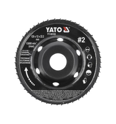 FREZ TARNIK PEŁNY WYPUKŁY 120X12 NR2