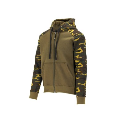 BLUZA Z KAPTUREM MORO ZAPINANA CIEPŁA L