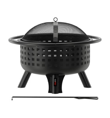 Duże przenośne palenisko stalowe 80 X 80 X 61