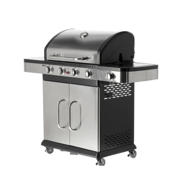 GRILL GAZOWY 4+1, STAL NIERDZEWNA 14,2KW