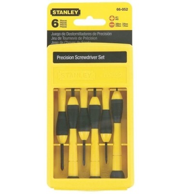 Wkrętaki zegarmistrzowskie 6szt. Stanley