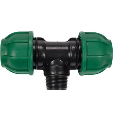 Trójnik PE GZ 25 x 3/4" x 25