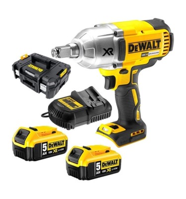 Klucz udarowy 18V XR 1/2" 2aku. w walizce DeWalt