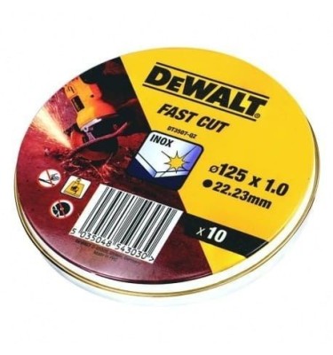 Tarcza do metalu 125x1,0mm 10szt. DT3507 DeWalt
