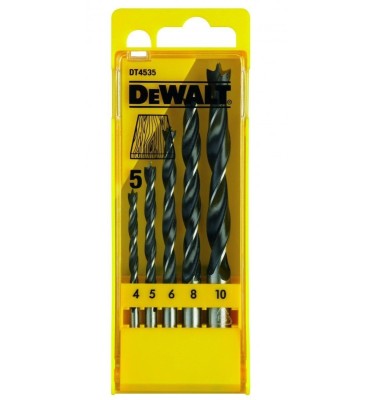 Komplet wierteł do drewna 5-częściowy DT4535 DeWalt