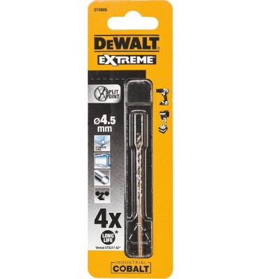 Wiertło do metalu hss cobalt 4,5mm  DT4905 DeWalt