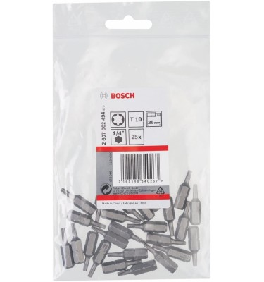 Końcówki torx t10x25mm BITY BOSCH