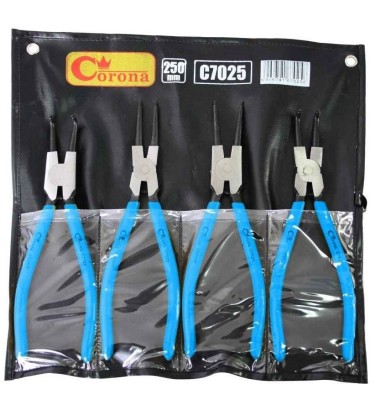 Szczypce segera 250mm 4szt zestaw Corona
