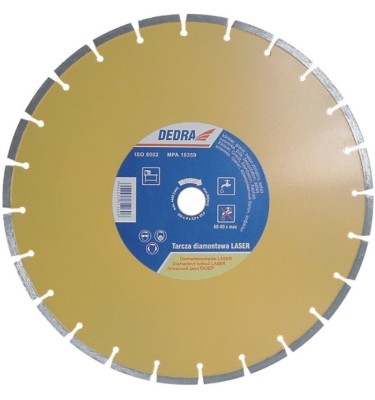 Tarcza diamentowa laser 400mm do betonu, asfaltu