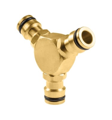 Łącznik trójnik BRASS 3/4", 1/2" - 5/8" CELLFAST