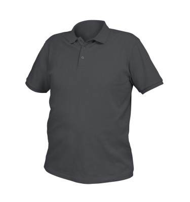 Polo bawełniane ciemnoszare 3XL TOBIAS