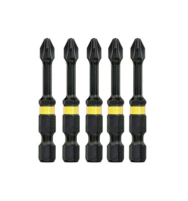 Końcówka udarowa PH1x50mm torsion 5szt bity groty DeWalt