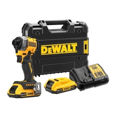 Akumulatorowa zakrętarka udarowa 18V XR 2x2Ah DeWalt