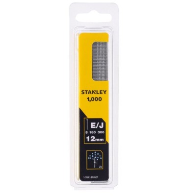 Gwozdzie typ J 12mm (1000sz) / Stanley