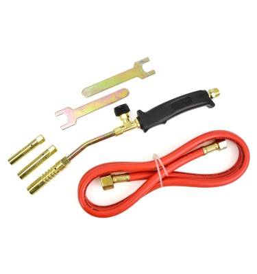 Palnik do lutowania z 3-ma końcówkami / geko